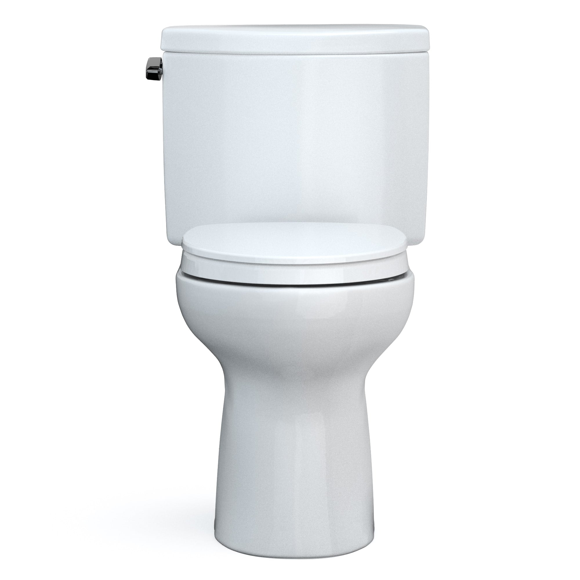 TOTO MS454124CEFG#01 Drake II 2-Piece 1.28 GPF Toilet with SS124