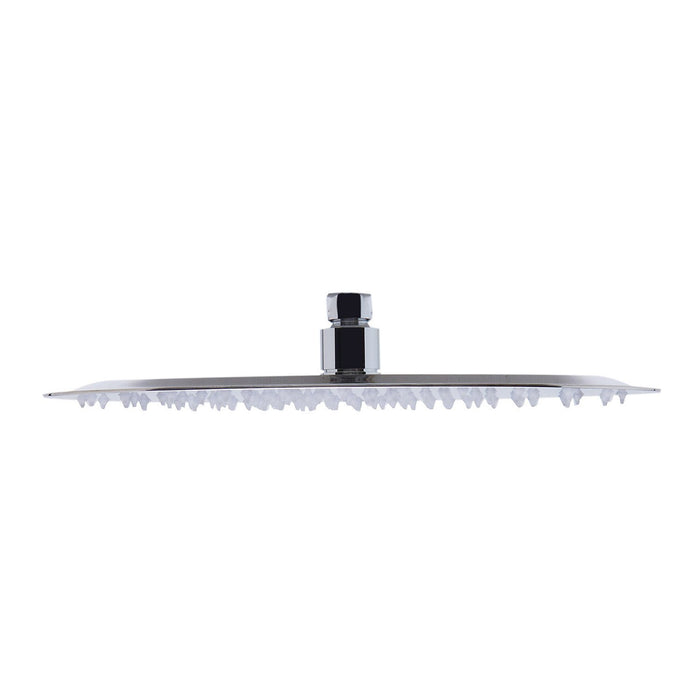 ALFI RAIN128-PSS 12" Oval Polished Stainless Steel Ultra Thin Rain Shower Head