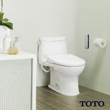 TOTO SW573#01 WASHLET S300E Bidet Toilet Seat with eWater+, Round, Cotton White