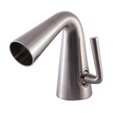 ALFI Brand AB1788-BN Brushed Nickel Single Hole Cone Waterfall Bathroom Faucet