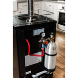 Edgestar KC2000A 20" Wide Kegerator and Keg Beer Cooler for Full Size Kegs in Black