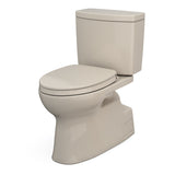 TOTO MS474124CUFG#03 Vespin II 1G Two-Piece Toilet with SS124 SoftClose Seat, Washlet+ Ready, Bone Finish