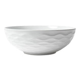 ALFI Brand ABC909 White Modern 17" Decorative Round Vessel Above-Mount Ceramic Sink