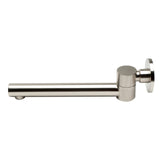 ALFI Brand AB6601-BN Brushed Nickel Round Foldable Tub Spout
