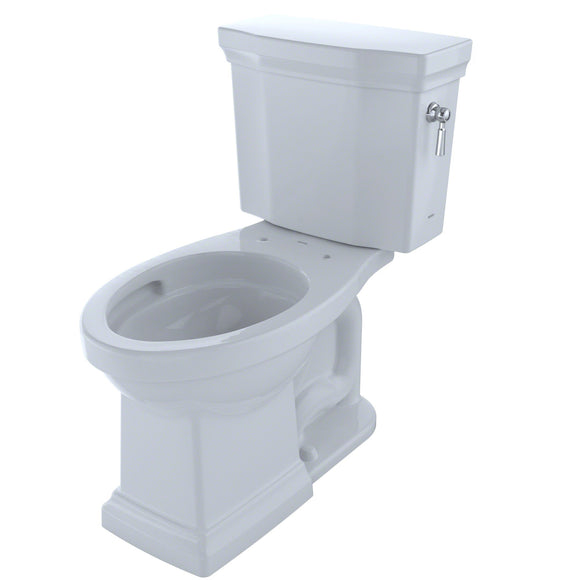 TOTO Promenade II 1G 2-Piece 1GPF Toilet and Right-Hand Trip Lever, Cotton White, SKU: CST404CUFRG#01
