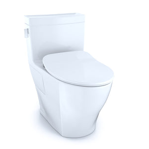TOTO Legato One-Piece Elongated 1.28 GPF Toilet with CeFiONtect and SoftClose Seat