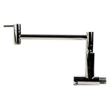 ALFI Brand AB5019-PSS Polished Stainless Steel Retractable Pot Filler Faucet