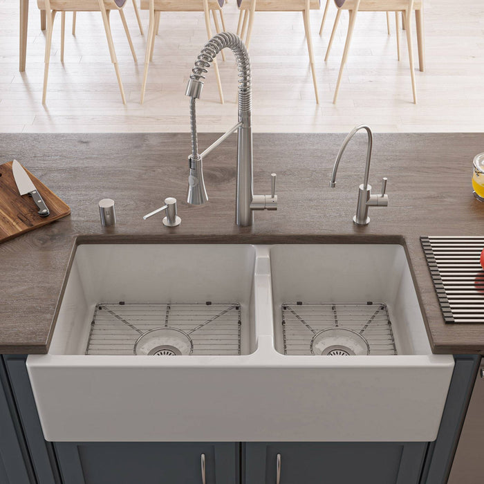 ALFI ABGR3618L Stainless Steel Kitchen Sink Grid for large side of AB3618DB, AB3618ARCH