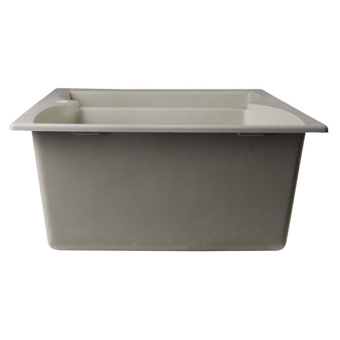 ALFI AB3220DI-B Biscuit 32" Drop-In Double Bowl Granite Composite Kitchen Sink