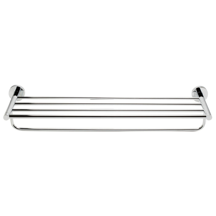 ALFI AB9538-PC Polished Chrome 26 inch Towel Bar & Shelf Bathroom Accessory