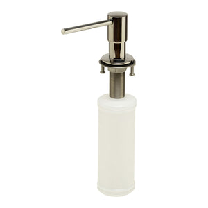 ALFI Brand AB5006-PSS Modern Round Polished Stainless Steel Soap Dispenser