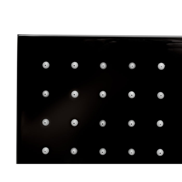 ALFI Brand LED16S-PC Polished Chrome 16" Square Multi Color LED Rain Shower Head