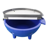 ALFI Dark Blue FireHotTub The Round Fire Burning Portable Outdoor Hot Bath Tub