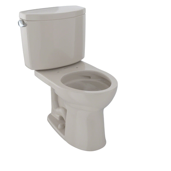 TOTO CST453CEFG#03 Drake II Two-Piece Round 1.28 GPF Toilet with CEFIONTECT