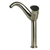 ALFI Brand AB1570-BN Tall Wave Brushed Nickel Single Lever Bathroom Faucet