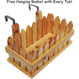 ALFI Brand AB1105 63" Free Standing Cedar Wooden Bathtub