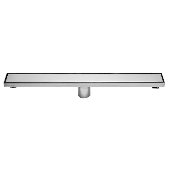 ALFI ABLD24B-PSS 24" Polished Stainless Steel Linear Shower Drain with Cover