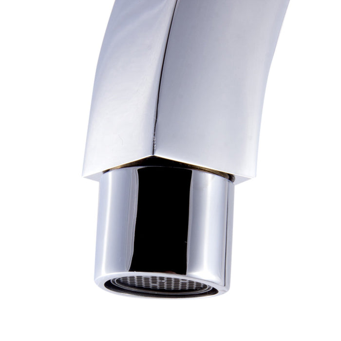 ALFI Brand AB3470-PC Polished Chrome Gooseneck Single Hole Bathroom Faucet