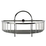 ALFI AB9534 Polished Chrome Wall Mounted Double Basket Shower Shelf Accessory