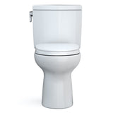 TOTO MS454124CUFG#01 Drake II 1G Two-Piece Elongated 1.0 GPF Toilet with SS124 SoftClose Seat, Washlet+ Ready