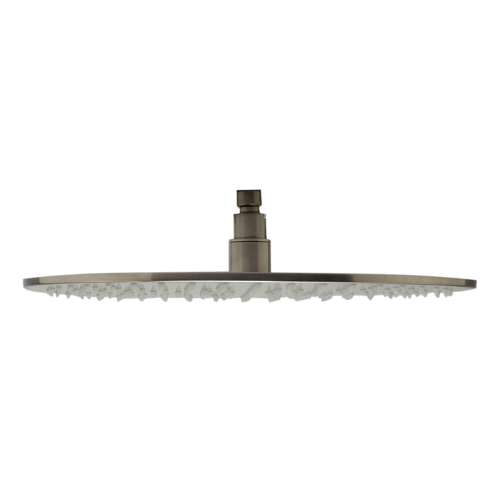 ALFI Brand LED16R-BN Brushed Nickel 16" Round Multi Color LED Rain Shower Head