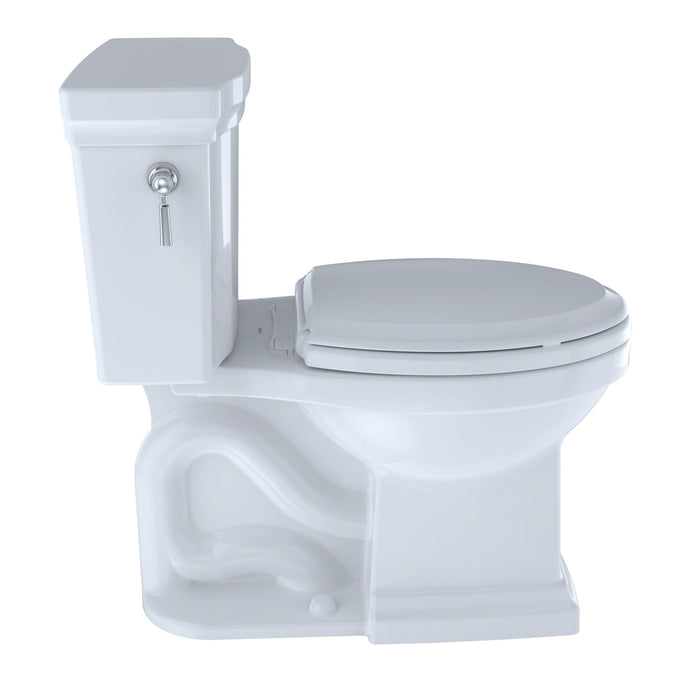 TOTO CST404CEF#51 Promenade II Two-Piece 1.28 GPF Toilet, Ebony Black