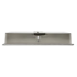 ALFI ABN1224-BSS 12 x 24 Brushed Stainless Steel Vertical Double Shelf Bath Shower Niche