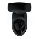 TOTO CST786CE#51 Drake Transitional Two-Piece 1.28 GPF Tornado Flush Toilet, Ebony Black