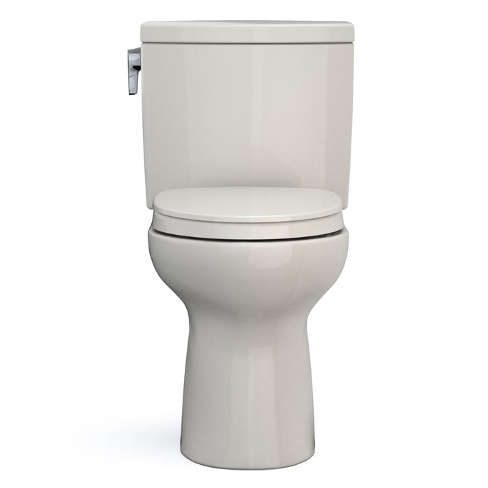 TOTO MS454124CUFG#12 Drake II 1G Two-Piece Toilet with SS124 SoftClose Seat, Washlet+ Ready, Sedona Beige