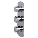 ALFI AB4001-PC Polished Chrome Concealed 3-Way Thermostatic Shower Mixer