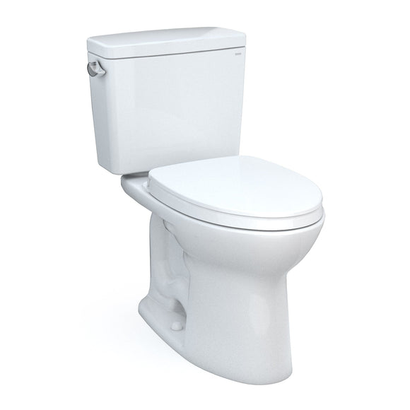 TOTO MS776124CSG#01 Drake Two-Piece 1.6 GPF Tornado Flush Toilet with SoftClose Seat