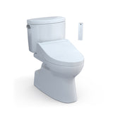 TOTO MW4743084CEFG#01 Washlet+ Vespin II Two-Piece 1.28 GPF Toilet and Washlet+ C5 Bidet Seat