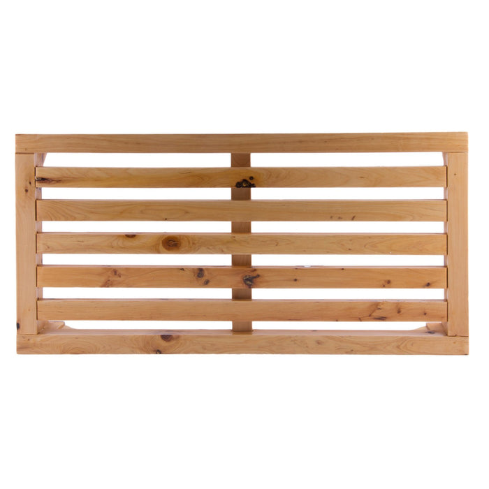 ALFI Brand AB4409 4" Modern Wooden Stepping Stool Multi-Purpose Accessory