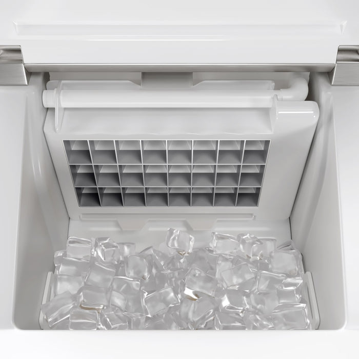 Edgestar PIM200SS Portable Stainless Steel Clear Ice Maker