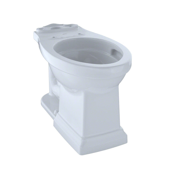 TOTO Promenade II Universal Height Toilet Bowl with CeFiONtect, Cotton White, SKU: C404CUFG#01