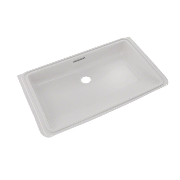 TOTO Rectangular Undermount Bathroom Sink with CeFiONtect, Colonial White, SKU: LT191G#11