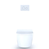 TOTO WT172M Duofit In-Wall Toilet Tank with Dual-Max Dual-Flush 1.28 and 0.9 GPF System with Copper Supply