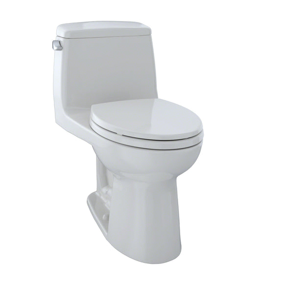 TOTO Eco UltraMax One-Piece Elongated 1.28 GPF Toilet, Colonial White, SKU: MS854114E#11