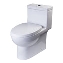 Eago TB359 Dual Flush One Piece High Efficiency Low Flush Ceramic Toilet