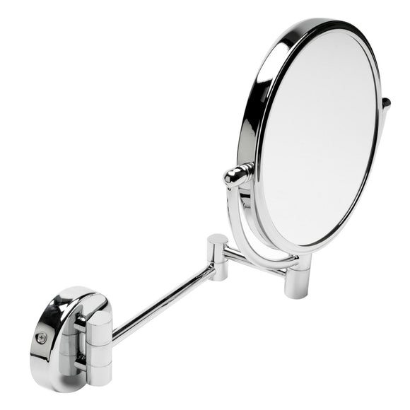 ALFI Brand ABM8WR-PC 8" Round Wall Mounted 5x Magnify Cosmetic Mirror