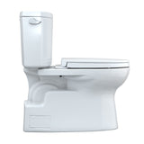 TOTO MS474124CEFG#01 Vespin II Two-Piece Elongated 1.28 GPF Toilet with SS124 SoftClose Seat, Washlet+ Ready