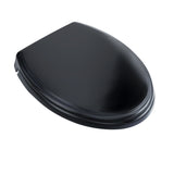 TOTO SS154#51 Traditional SoftClose Non Slamming, Slow Close Toilet Seat & Lid, Ebony