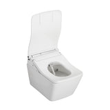TOTO CWT4494549CMFGA#MS Washlet+ SP Wall-Hung Square Toilet with Bidet Seat and DuoFit In-Wall Tank System