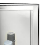 ALFI ABN1616-PSS 16 x 16 Polished Stainless Steel Square Single Shelf Bath Shower Niche