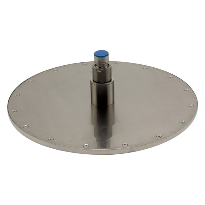 ALFI Brand LED12R-BN Brushed Nickel 12" Round Multi Color LED Rain Shower Head
