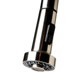 ALFI Brand ABKF3262-BN Brushed Nickel Sensor Gooseneck Pull Down Kitchen Faucet