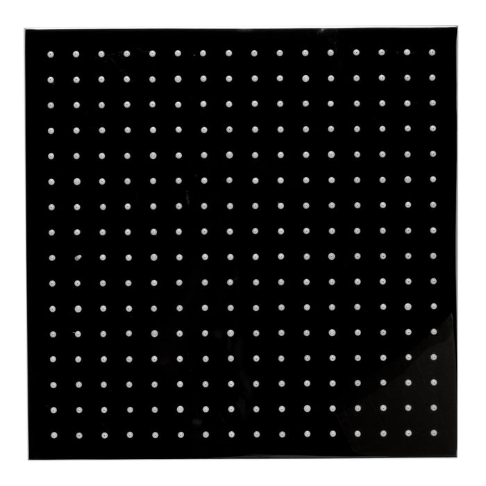 ALFI Brand LED16S-PC Polished Chrome 16" Square Multi Color LED Rain Shower Head