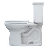 TOTO MS786124CEG#01 Drake Transitional Two-Piece Toilet with SoftClose Seat, Washlet+ Ready