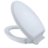 TOTO Traditional SoftClose Slow Close Toilet Seat and Lid, Cotton White, SKU: SS154#01