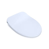 TOTO SS234#01 SoftClose Ultra Slim, Non-Slamming Toilet Seat and Lid, Cotton White